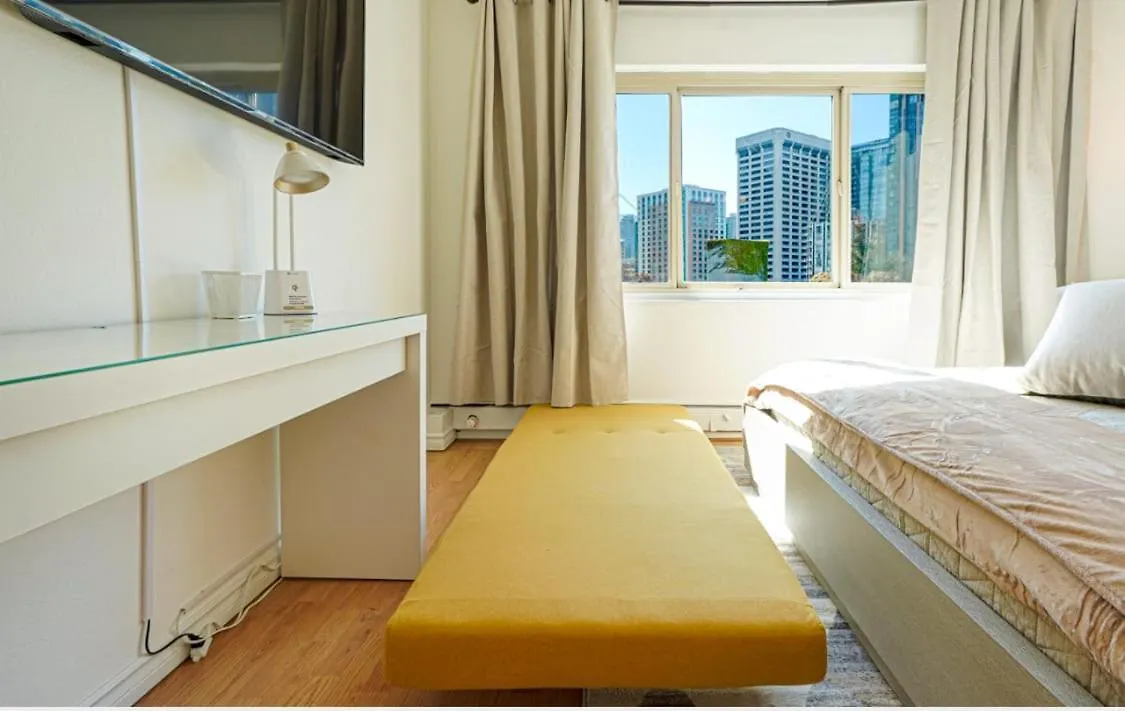 Luxury Downtown Studio King Bed City View Seattle 0*,