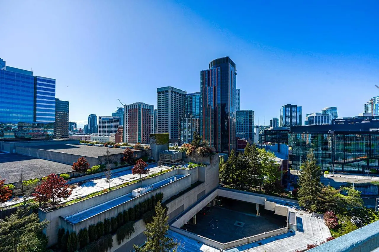 Apartment Luxury Downtown Studio King Bed City View Seattle